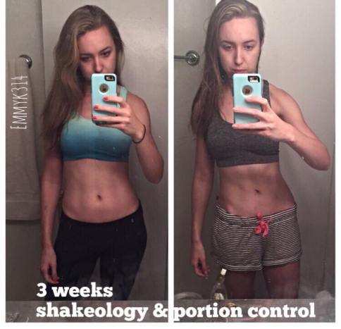 shakeology before and after